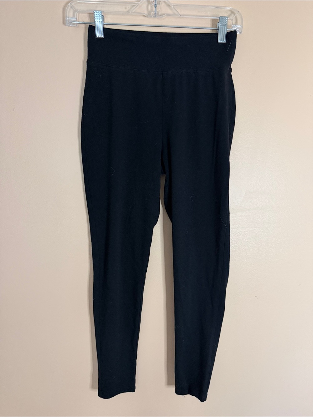 flirtitude Black Slim Fit High-Waist Leggings